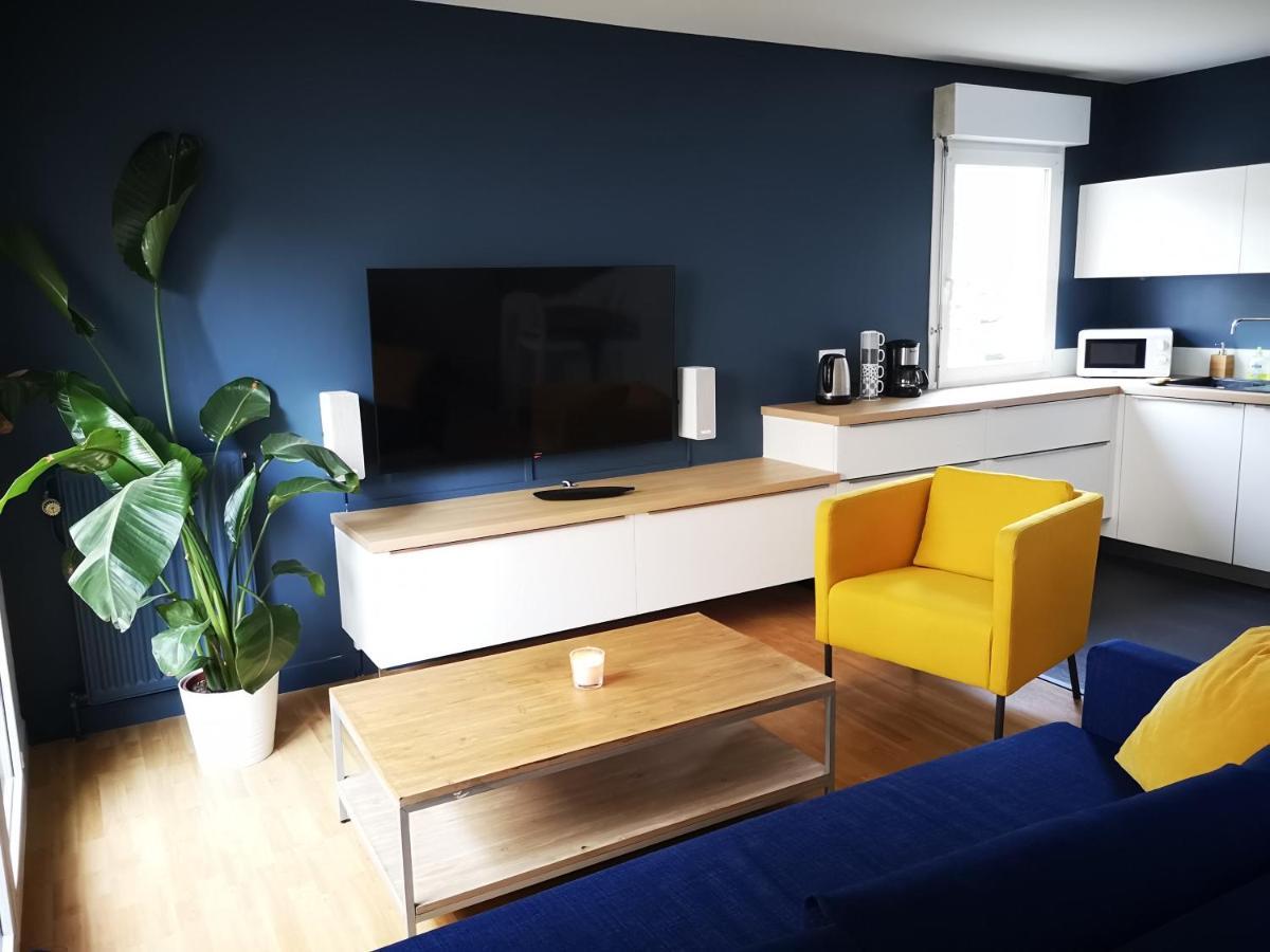 Appartement T3 Centre Ville Mabilais Au Calme. رينز المظهر الخارجي الصورة